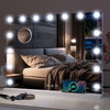 YU YUSING Hollywood Schminkspiegel mit Beleuchtung 58x45cm, 15 LED Licht Dimmbar Kosmetikspiegel 3 Modi, Vanity Spiegel Tischspiegel Wandspiegel